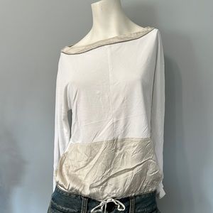 Fabiana Filippi blouse, details neck line, adjustable waist, size Small. Bundle!